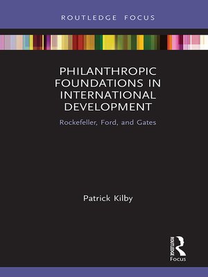 cover image of Philanthropic Foundations in International Development